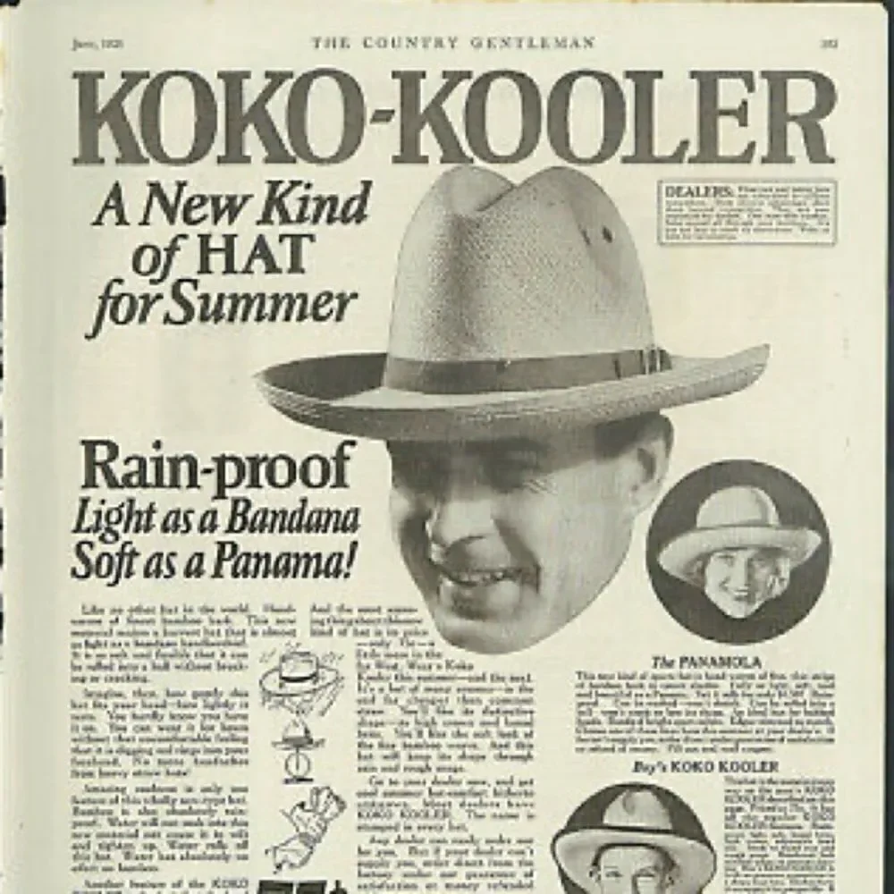 Vintage High Sierra Genuine Koko Kooler 6 7/8 hat